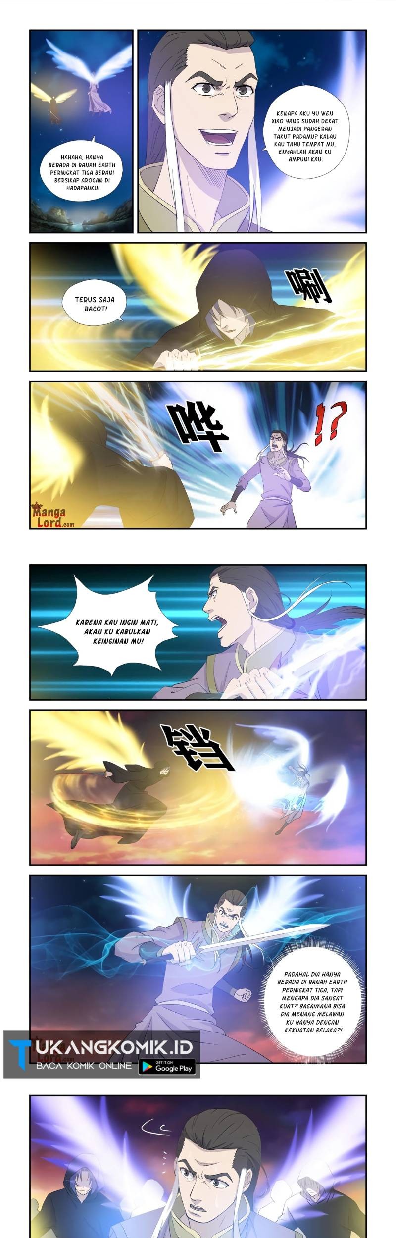 Baca Komik Heaven Defying Sword Chapter 348 Gambar 1