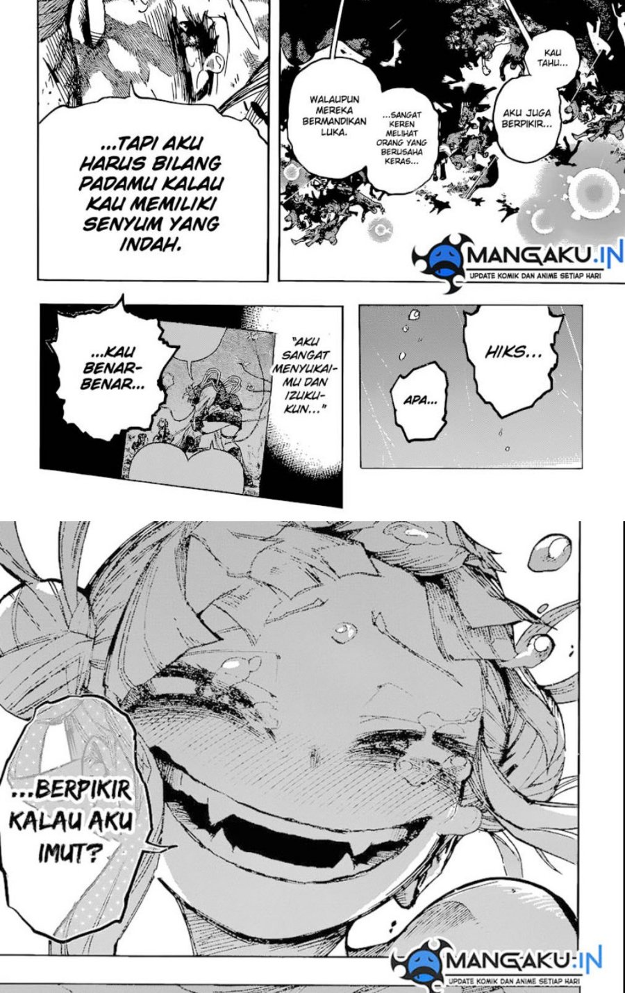 Boku no Hero Academia Chapter 394 Gambar 12
