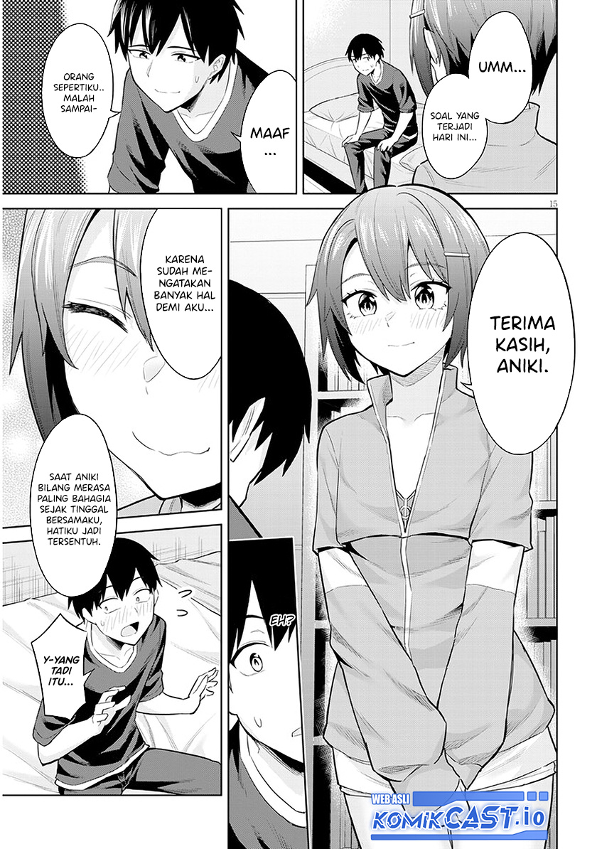 Jitsu wa Gimai (Imouto) deshita. ~Saikin de Kitagiri no Otouto no Kyorikan ga Yatara Chikaiwake~ Chapter 09 Gambar 16