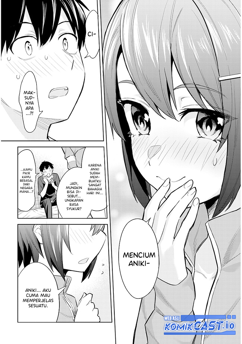 Jitsu wa Gimai (Imouto) deshita. ~Saikin de Kitagiri no Otouto no Kyorikan ga Yatara Chikaiwake~ Chapter 09 Gambar 23