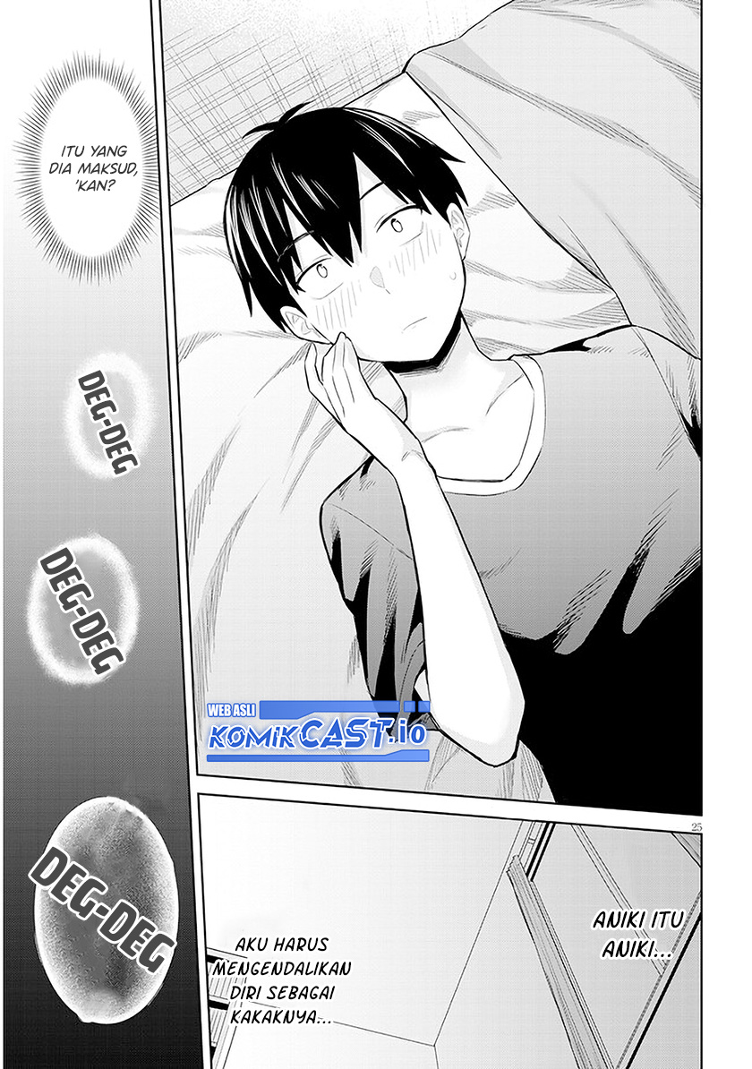 Jitsu wa Gimai (Imouto) deshita. ~Saikin de Kitagiri no Otouto no Kyorikan ga Yatara Chikaiwake~ Chapter 09 Gambar 25