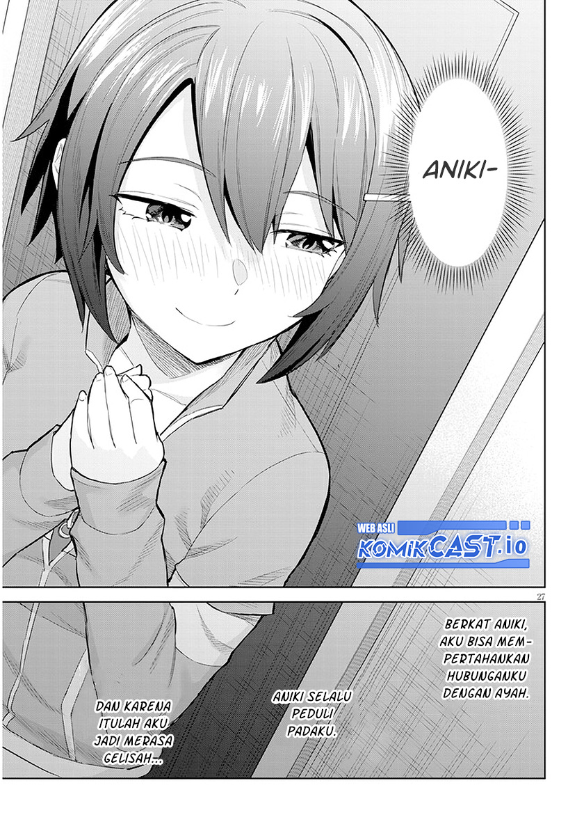 Jitsu wa Gimai (Imouto) deshita. ~Saikin de Kitagiri no Otouto no Kyorikan ga Yatara Chikaiwake~ Chapter 09 Gambar 27