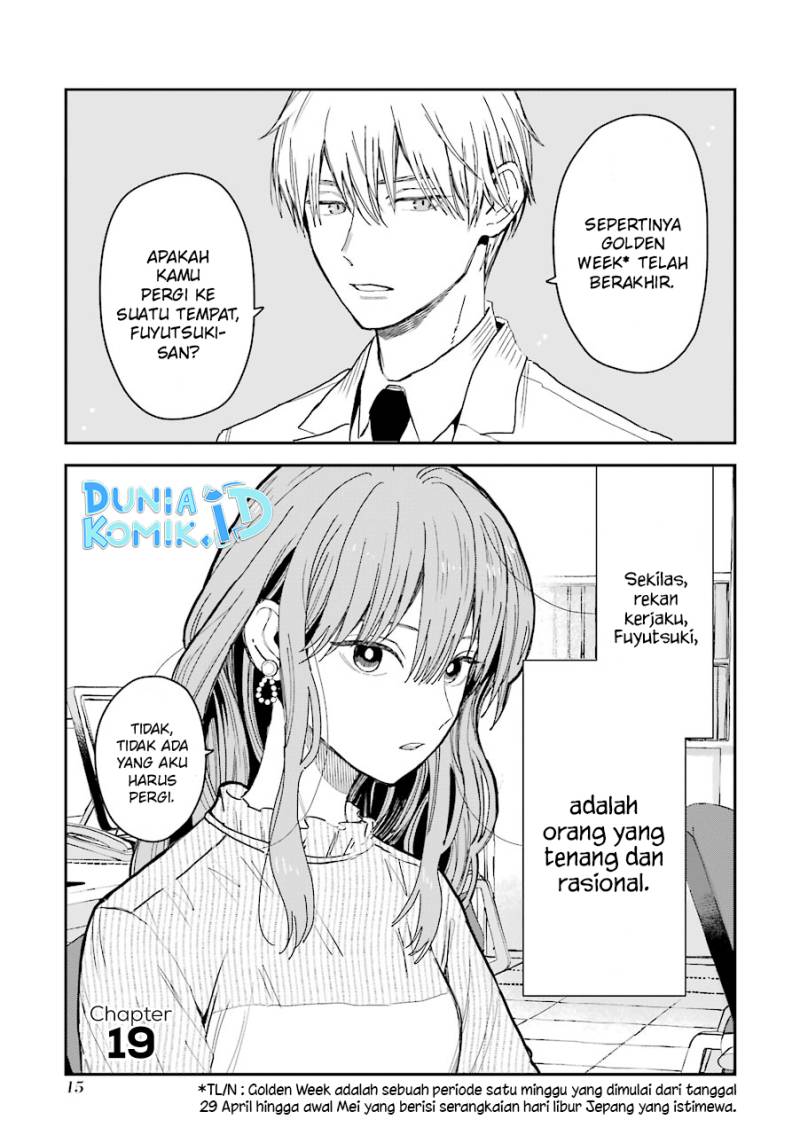 Baca  Koori Zokusei Danshi to Cool na Douryo Joshi Chapter 19 Gambar 2