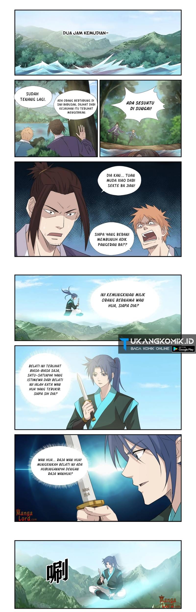 Baca Komik Heaven Defying Sword Chapter 350 Gambar 1