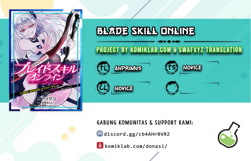 Baca Komik Blade Skill Online: Gomi Shokugyou de Saijaku Bukide Kuso Status no Ore, Itsunomanika “Last Boss” ni Nariagarimasu! Chapter 03 Gambar 1