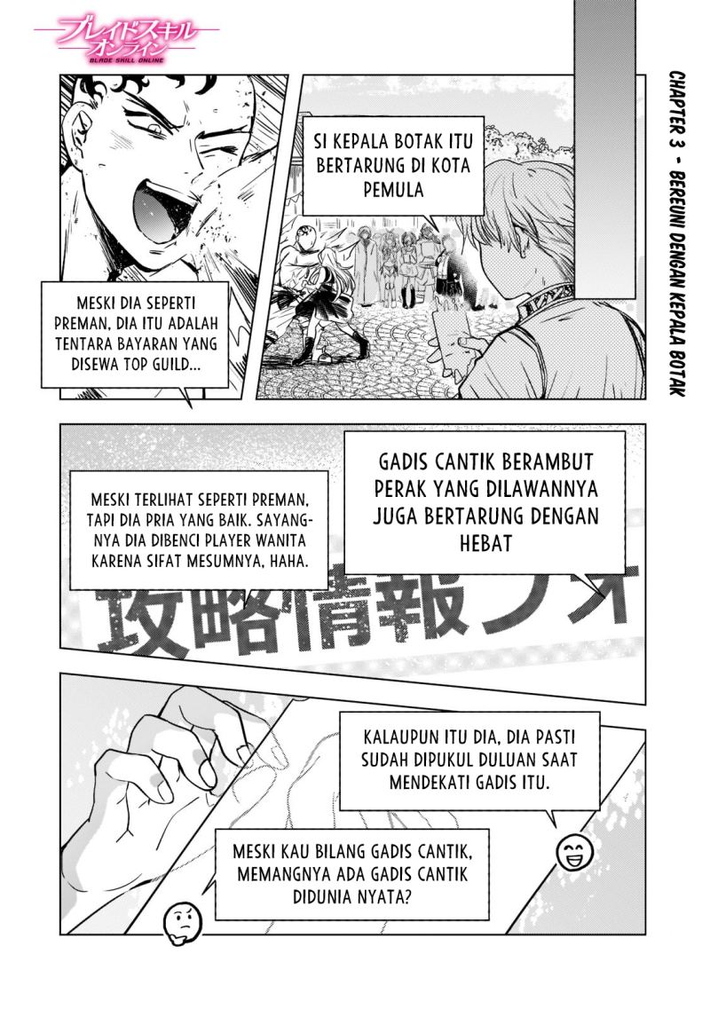 Blade Skill Online: Gomi Shokugyou de Saijaku Bukide Kuso Status no Ore, Itsunomanika “Last Boss” ni Nariagarimasu! Chapter 03 Gambar 3