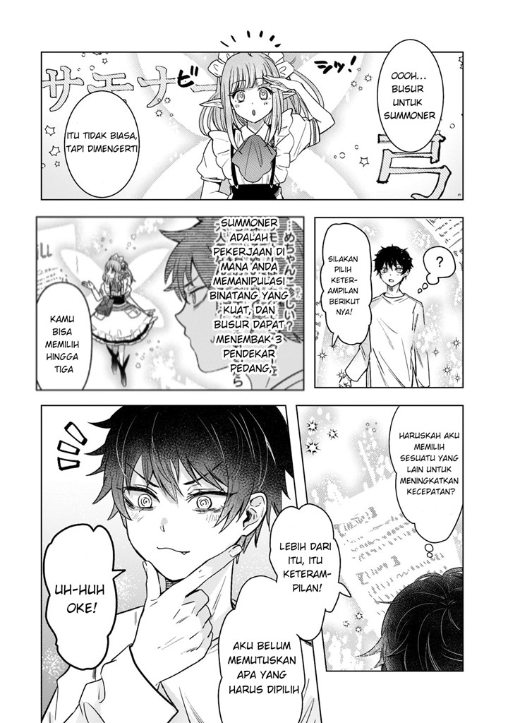 Blade Skill Online: Gomi Shokugyou de Saijaku Bukide Kuso Status no Ore, Itsunomanika “Last Boss” ni Nariagarimasu! Chapter 01 Gambar 17