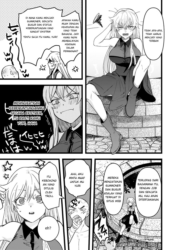 Blade Skill Online: Gomi Shokugyou de Saijaku Bukide Kuso Status no Ore, Itsunomanika “Last Boss” ni Nariagarimasu! Chapter 01 Gambar 27