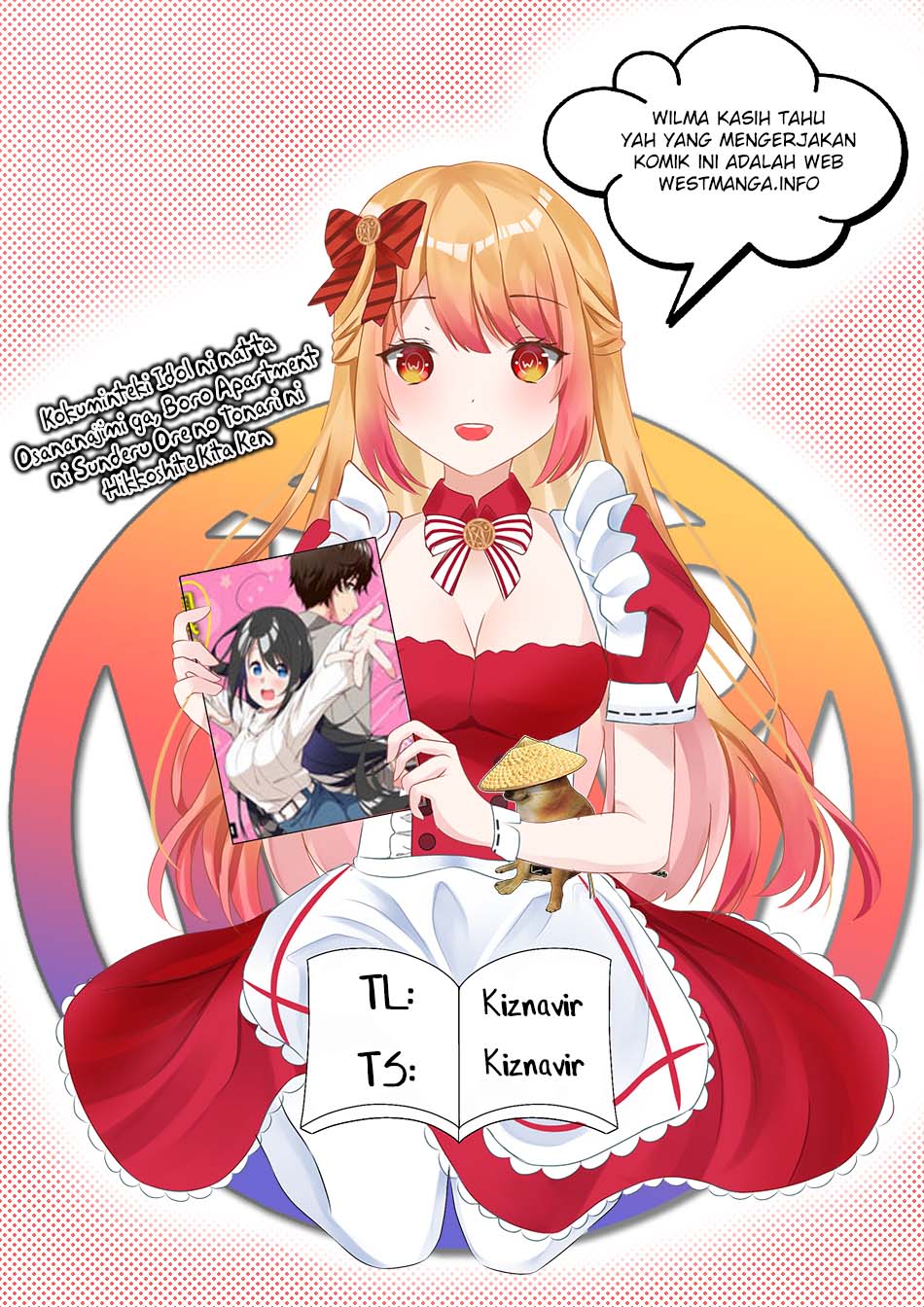 Kokuminteki Idol ni natta Osananajimi ga, Boro Apartment ni Sunderu Ore no Tonari ni Hikkoshite Kita Ken Chapter 01 Gambar 3