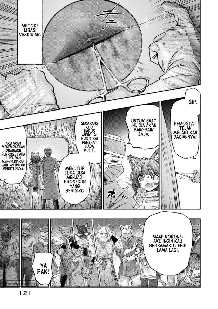 Koudou ni Hattatsu Shita Igaku wa Mahou to Kubetsu ga Tsukanai Chapter 03 Gambar 28