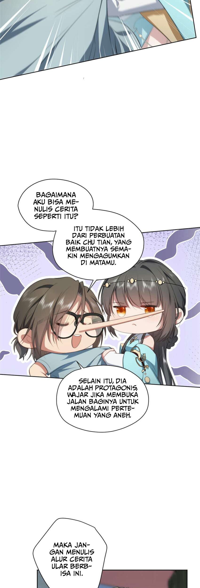 What Do You Do If the Heroine Escapes From Your Novel Chapter 07 Gambar 43