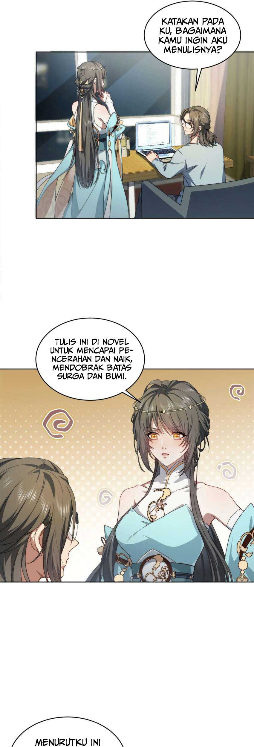 What Do You Do If the Heroine Escapes From Your Novel Chapter 03 Gambar 26