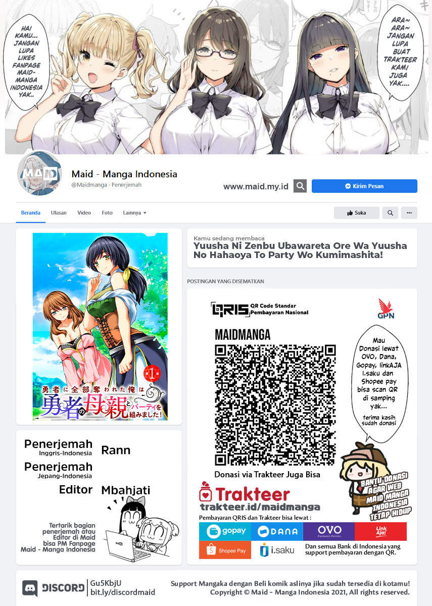 Baca Yuusha ni Zenbu Ubawareta Ore wa Yuusha no Hahaoya to Party wo Kumimashita! Chapter 03 Gambar 2