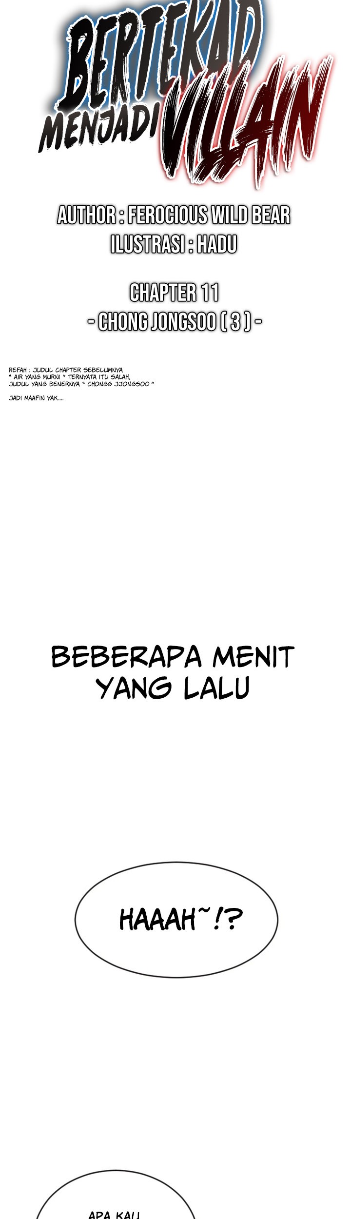 Decide to Be a Villain Chapter 11 Gambar 4