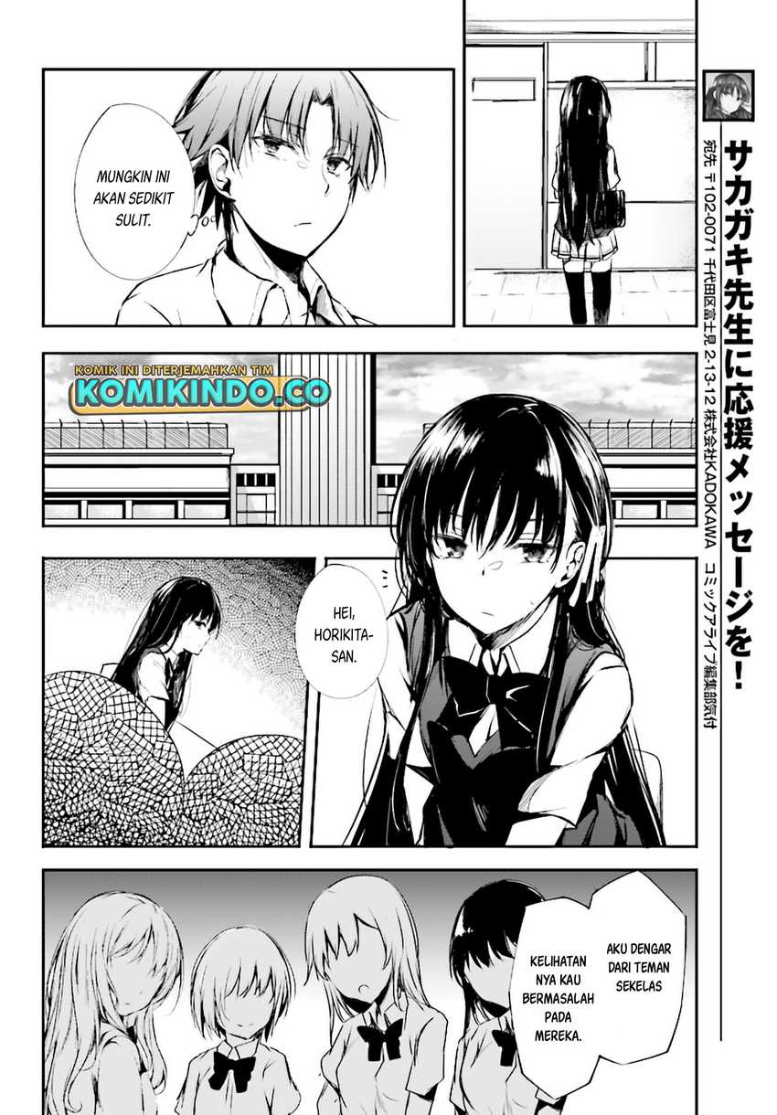 Youkoso Jitsuryoku Shijou Shugi no Kyoushitsu e √Horikita Chapter 08 Gambar 11