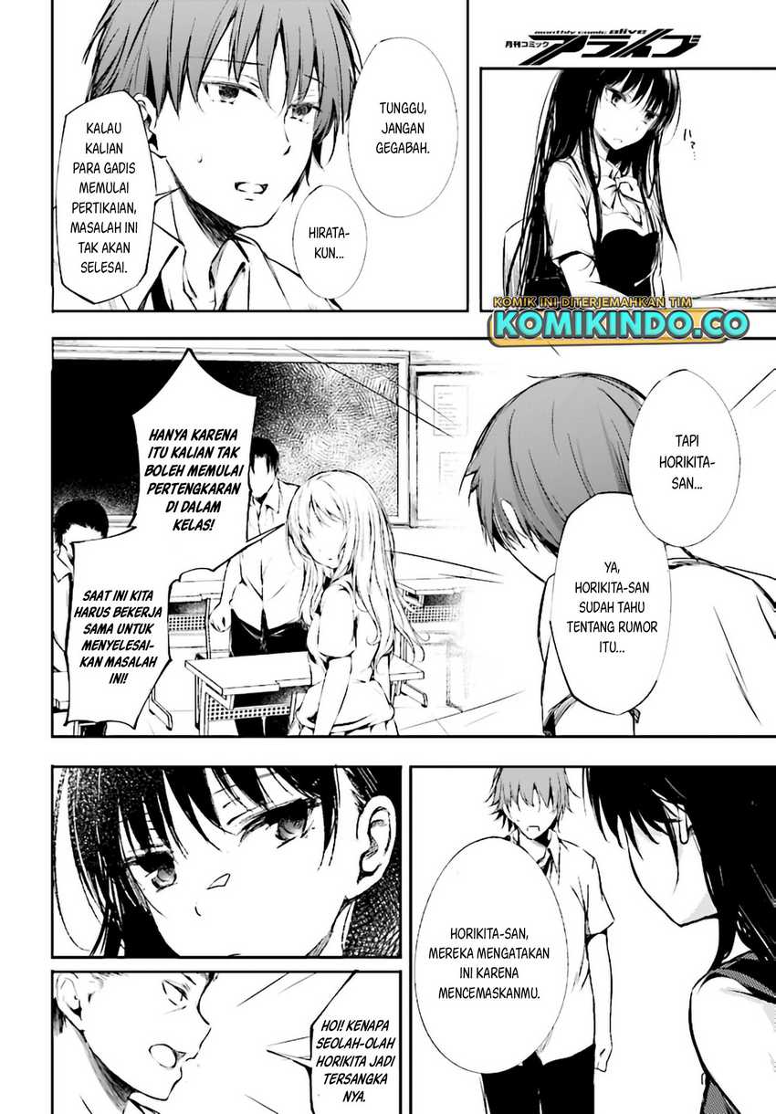 Youkoso Jitsuryoku Shijou Shugi no Kyoushitsu e √Horikita Chapter 08 Gambar 13