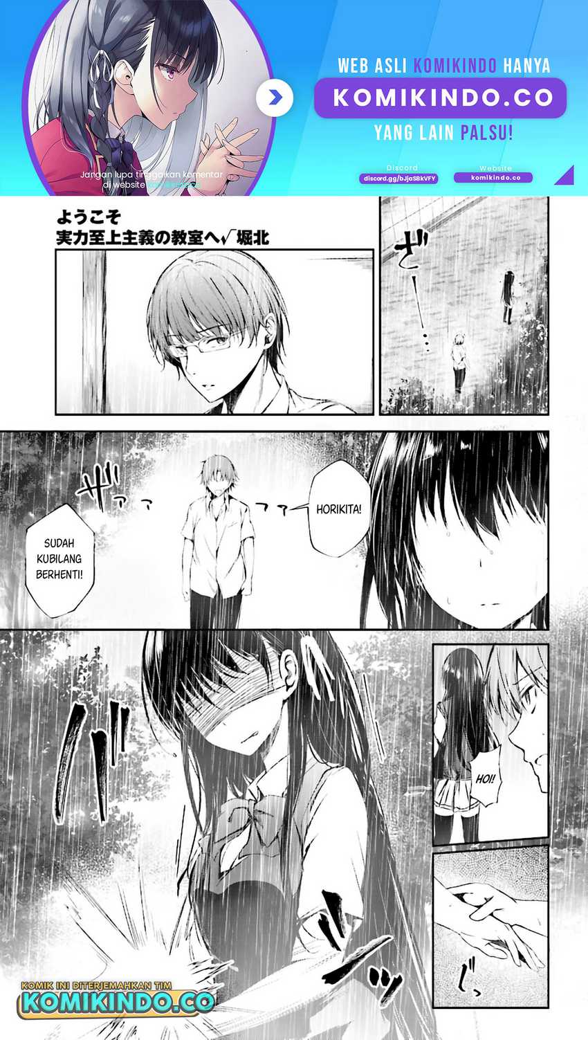 Baca  Youkoso Jitsuryoku Shijou Shugi no Kyoushitsu e √Horikita Chapter 08 Gambar 2