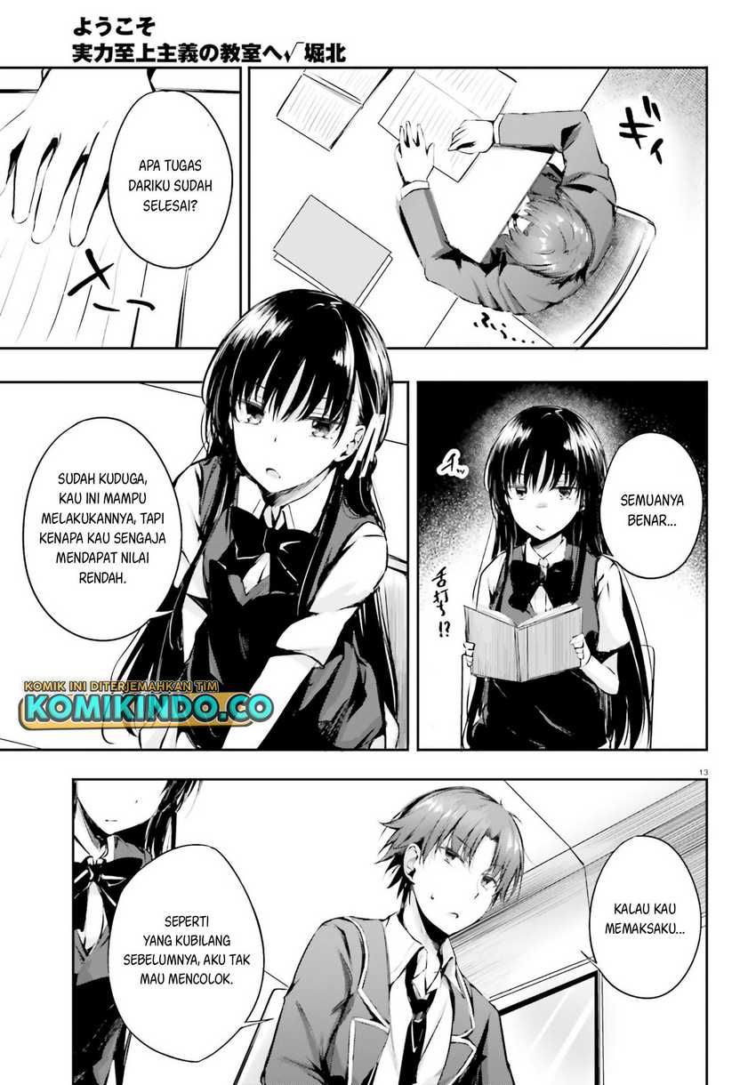 Youkoso Jitsuryoku Shijou Shugi no Kyoushitsu e √Horikita Chapter 06 Gambar 15