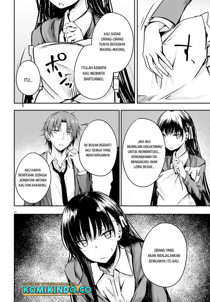 Youkoso Jitsuryoku Shijou Shugi no Kyoushitsu e √Horikita Chapter 05 Gambar 25