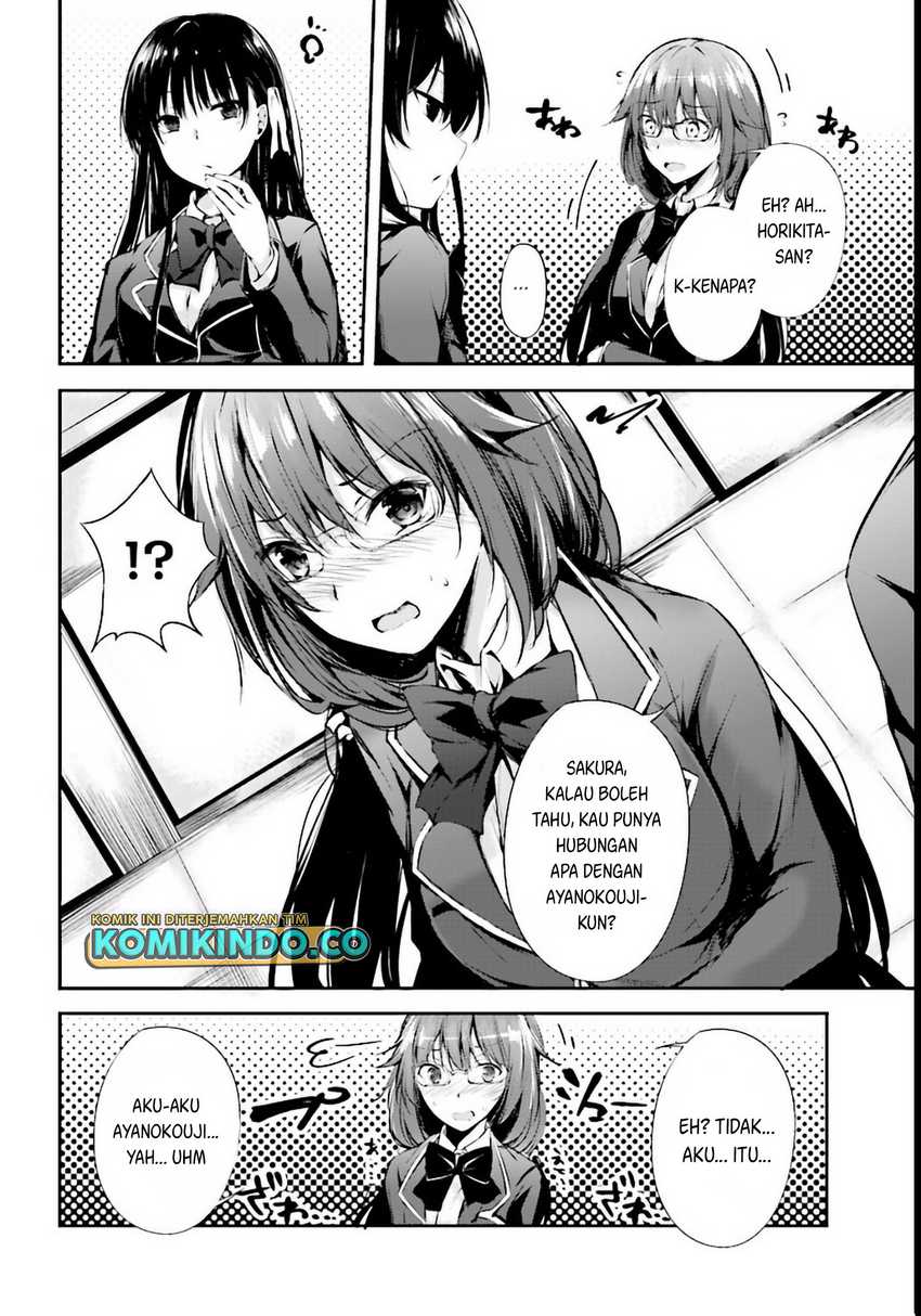 Youkoso Jitsuryoku Shijou Shugi no Kyoushitsu e √Horikita Chapter 03 Gambar 19