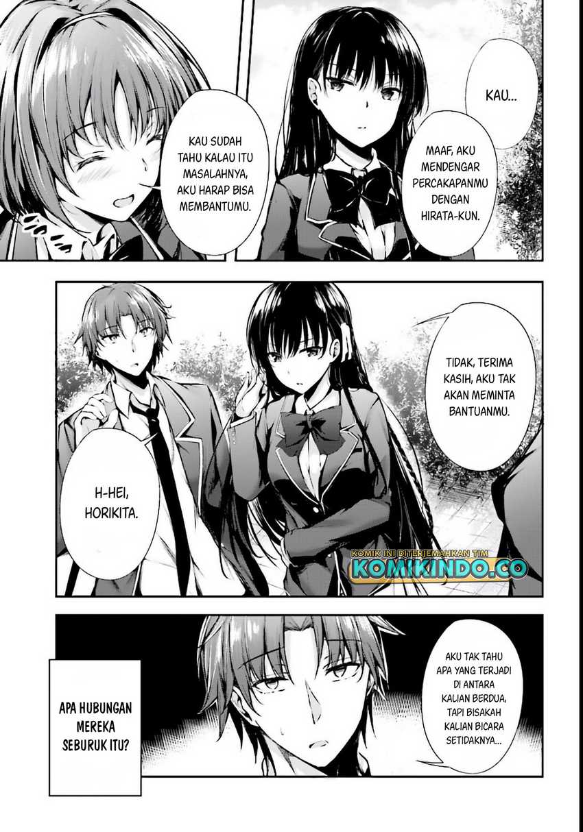 Youkoso Jitsuryoku Shijou Shugi no Kyoushitsu e √Horikita Chapter 03 Gambar 26