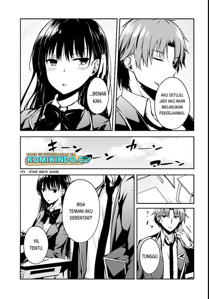 Youkoso Jitsuryoku Shijou Shugi no Kyoushitsu e √Horikita Chapter 02 Gambar 22