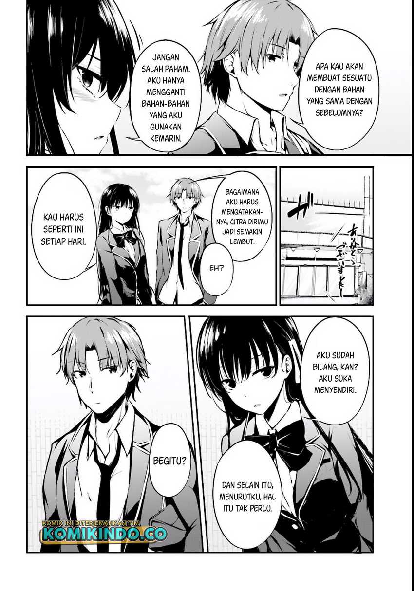 Youkoso Jitsuryoku Shijou Shugi no Kyoushitsu e √Horikita Chapter 02 Gambar 25