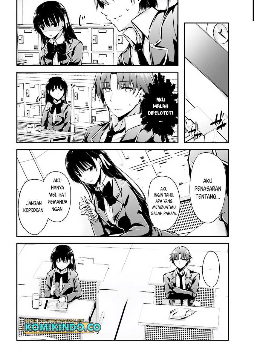 Youkoso Jitsuryoku Shijou Shugi no Kyoushitsu e √Horikita Chapter 01 Gambar 10