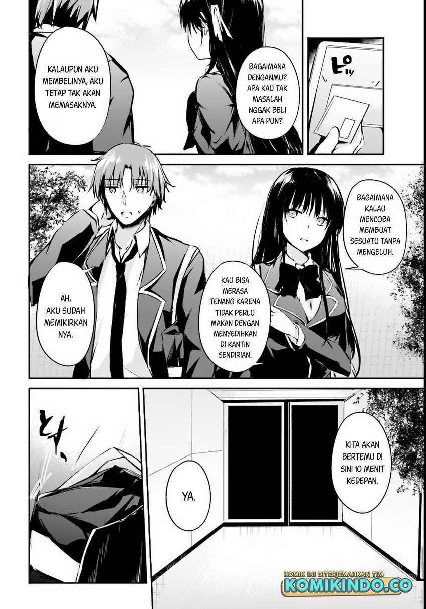 Youkoso Jitsuryoku Shijou Shugi no Kyoushitsu e √Horikita Chapter 01 Gambar 18