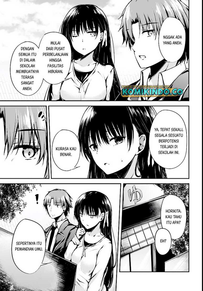 Youkoso Jitsuryoku Shijou Shugi no Kyoushitsu e √Horikita Chapter 01 Gambar 21