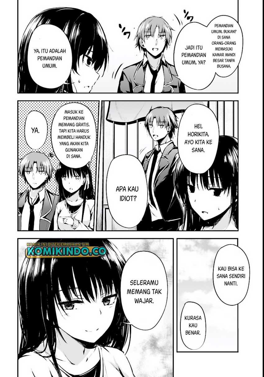 Youkoso Jitsuryoku Shijou Shugi no Kyoushitsu e √Horikita Chapter 01 Gambar 22