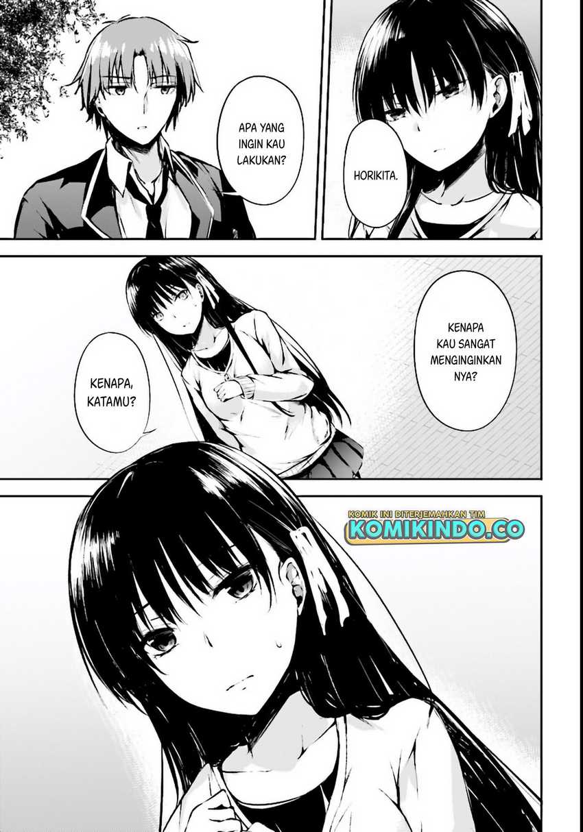 Youkoso Jitsuryoku Shijou Shugi no Kyoushitsu e √Horikita Chapter 01 Gambar 27