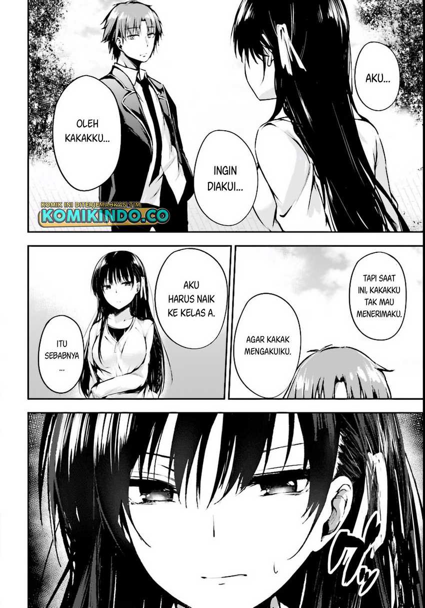 Youkoso Jitsuryoku Shijou Shugi no Kyoushitsu e √Horikita Chapter 01 Gambar 28