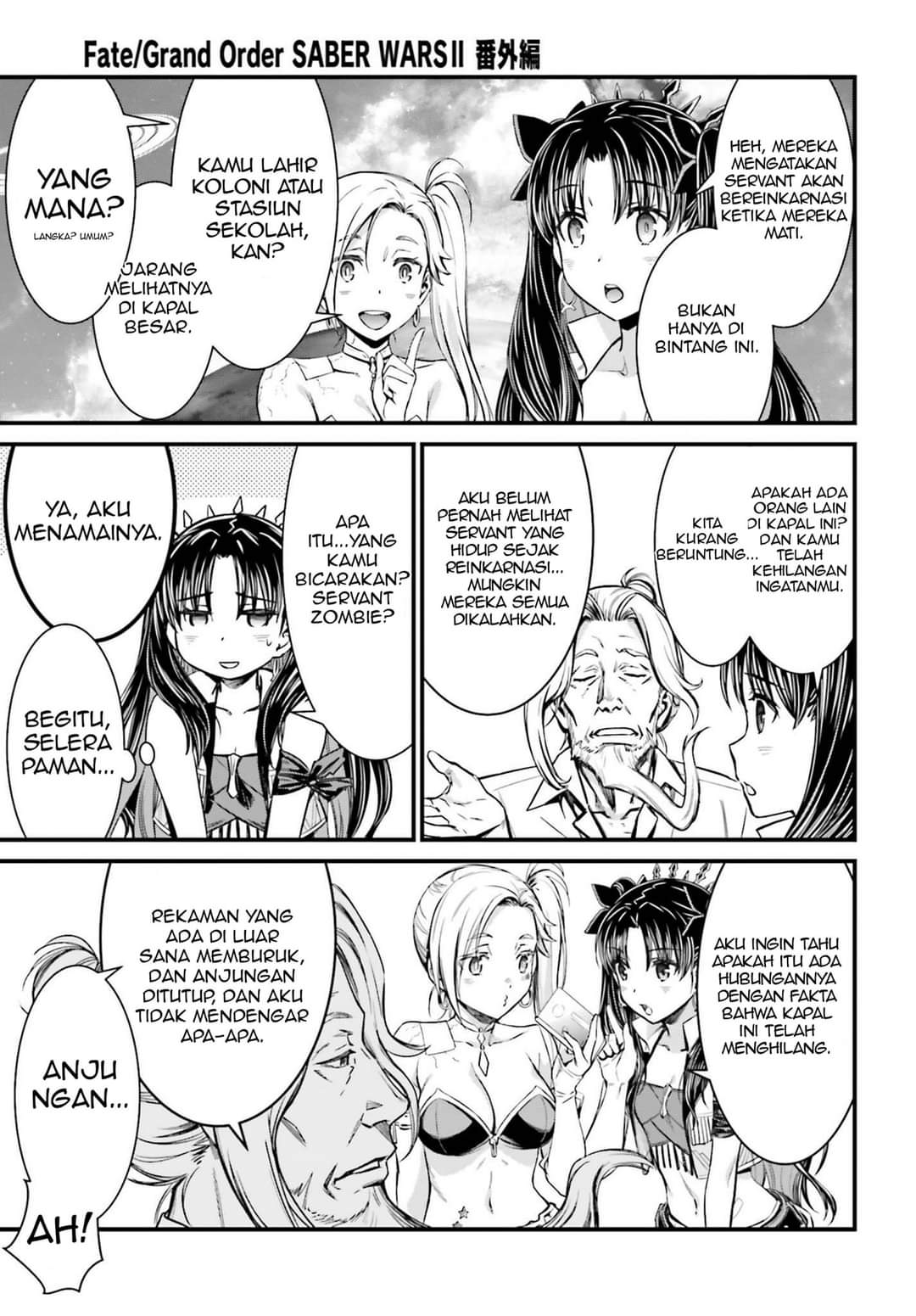Fate/Grand Order SABER WARS II Extra Edition: Jane & Ishtar ~ Shooting Star of 1 Million Light Years ~ Chapter 01 Gambar 44