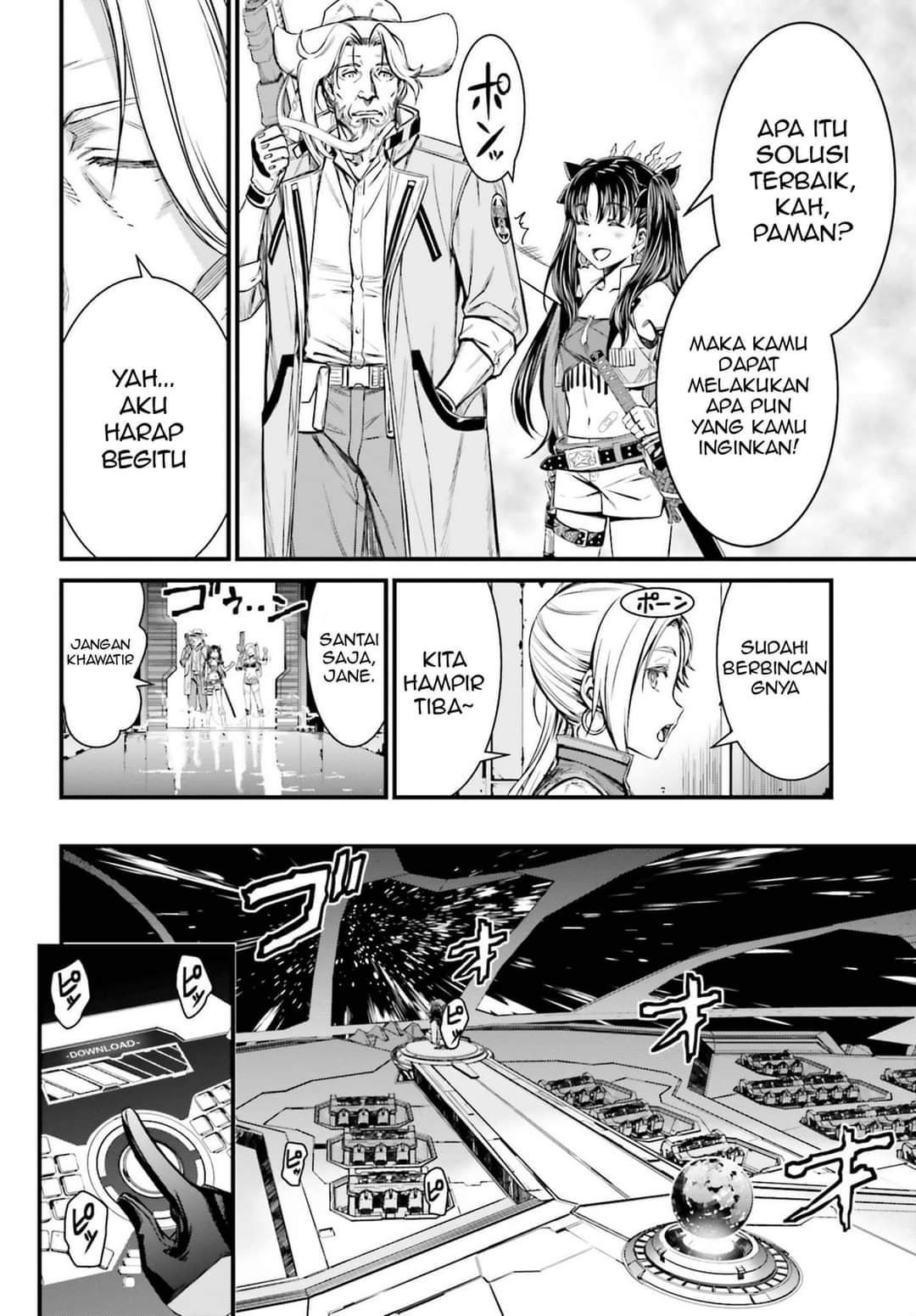 Fate/Grand Order SABER WARS II Extra Edition: Jane & Ishtar ~ Shooting Star of 1 Million Light Years ~ Chapter 01 Gambar 47