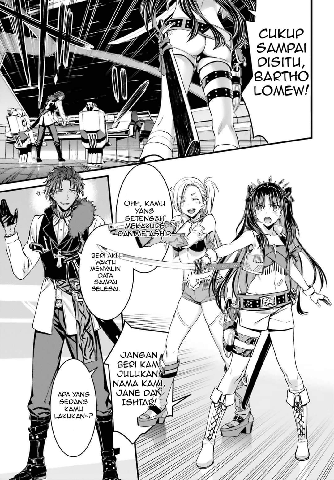 Fate/Grand Order SABER WARS II Extra Edition: Jane & Ishtar ~ Shooting Star of 1 Million Light Years ~ Chapter 01 Gambar 48