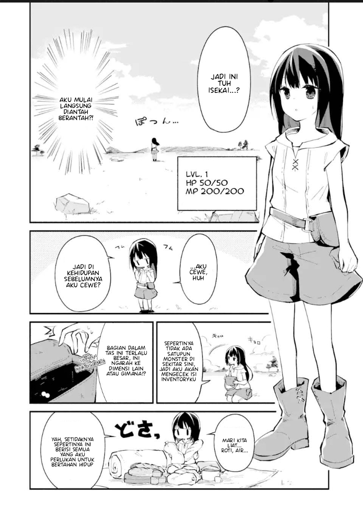 Making Magic: The Sweet Life of a Witch Who Knows an Infinite MP Loophole Chapter 01.1 Gambar 10