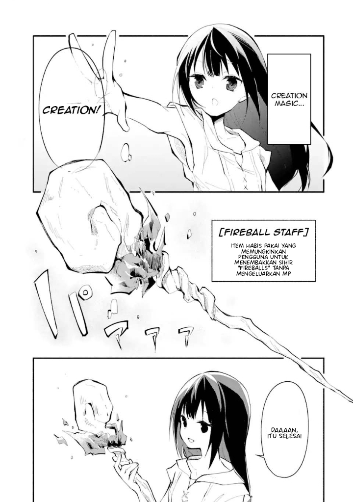 Making Magic: The Sweet Life of a Witch Who Knows an Infinite MP Loophole Chapter 01.1 Gambar 13