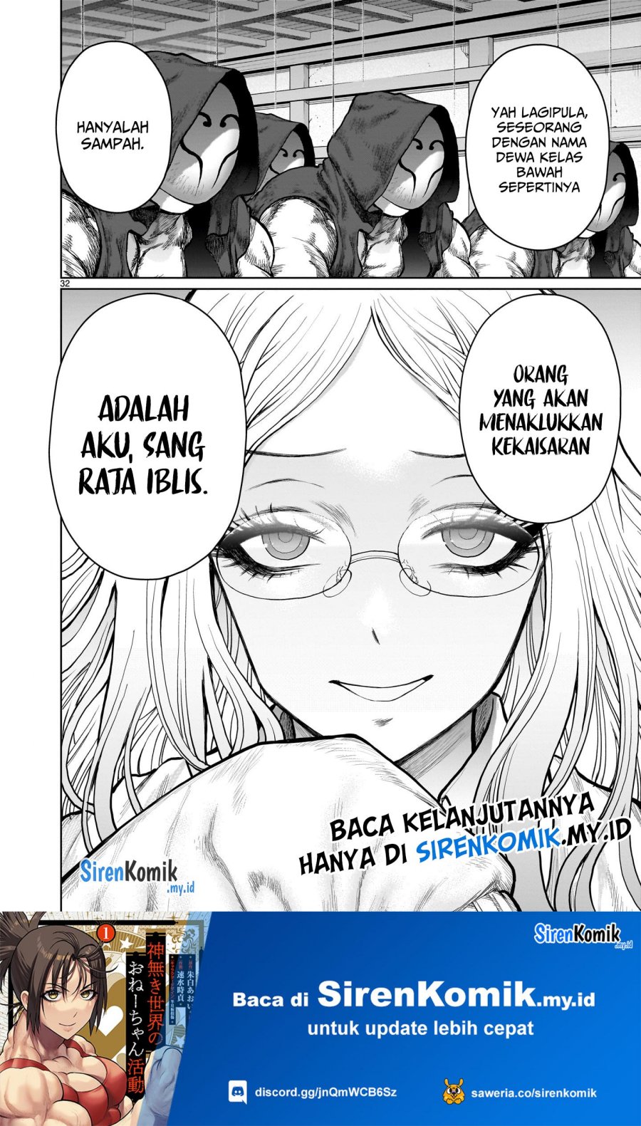 Kaminaki Sekai no Onee-chan Katsudou Chapter 04 Gambar 31