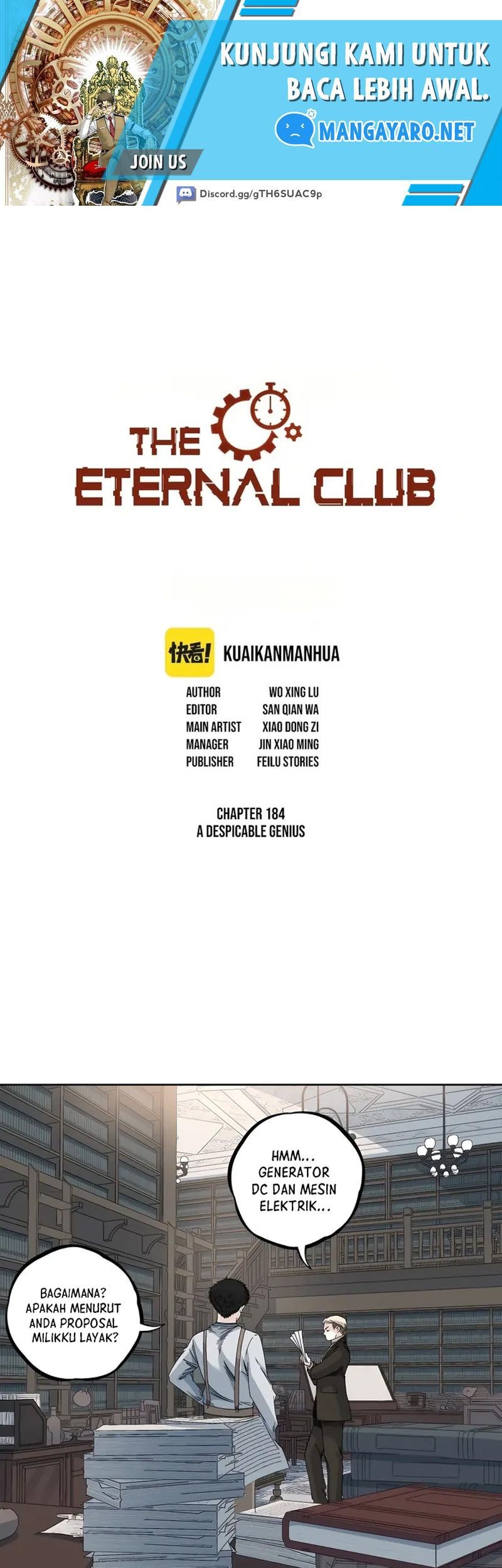 Baca  Eternal Club Chapter 184 Gambar 2