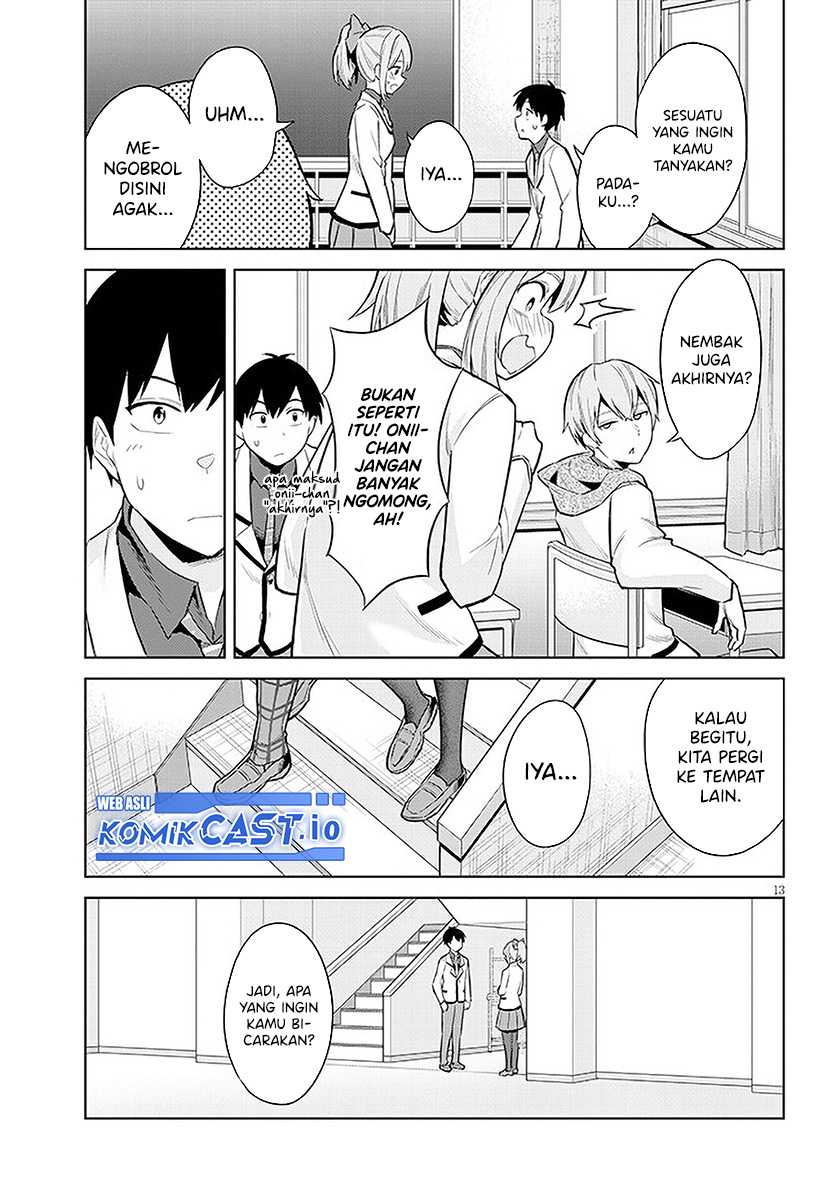 Jitsu wa Gimai (Imouto) deshita. ~Saikin de Kitagiri no Otouto no Kyorikan ga Yatara Chikaiwake~ Chapter 10 Gambar 14