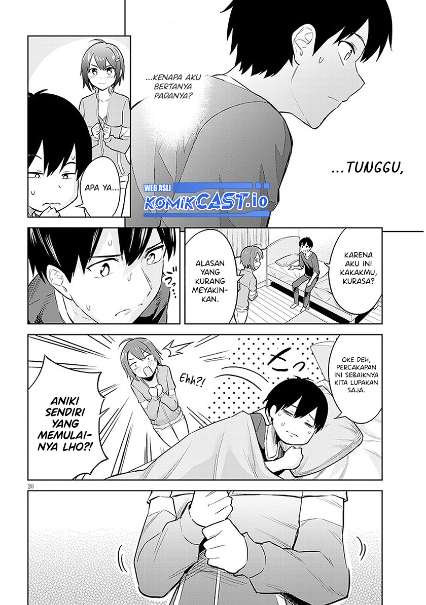 Jitsu wa Gimai (Imouto) deshita. ~Saikin de Kitagiri no Otouto no Kyorikan ga Yatara Chikaiwake~ Chapter 10 Gambar 21