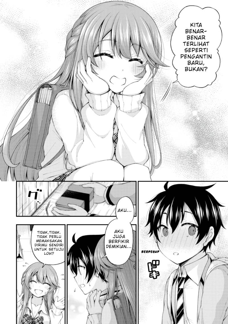Inkya no Boku ni Batsu Game ni Kokuhaku Shitekita Hazu no Gyaru ga, Doumitemo Boku ni Betahore Desu Chapter 04 Gambar 5