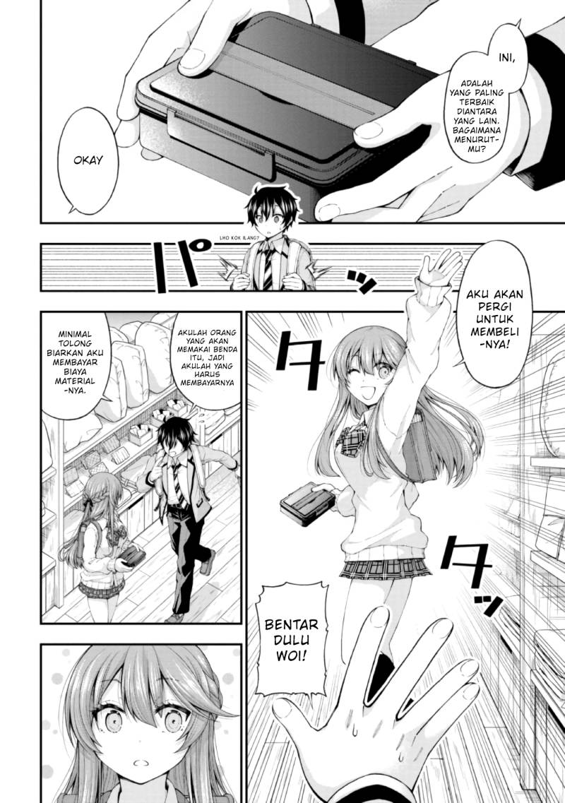 Inkya no Boku ni Batsu Game ni Kokuhaku Shitekita Hazu no Gyaru ga, Doumitemo Boku ni Betahore Desu Chapter 04 Gambar 7