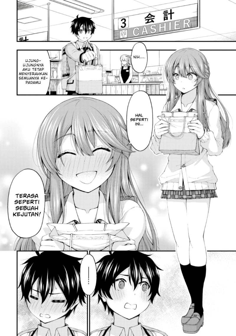 Inkya no Boku ni Batsu Game ni Kokuhaku Shitekita Hazu no Gyaru ga, Doumitemo Boku ni Betahore Desu Chapter 04 Gambar 9
