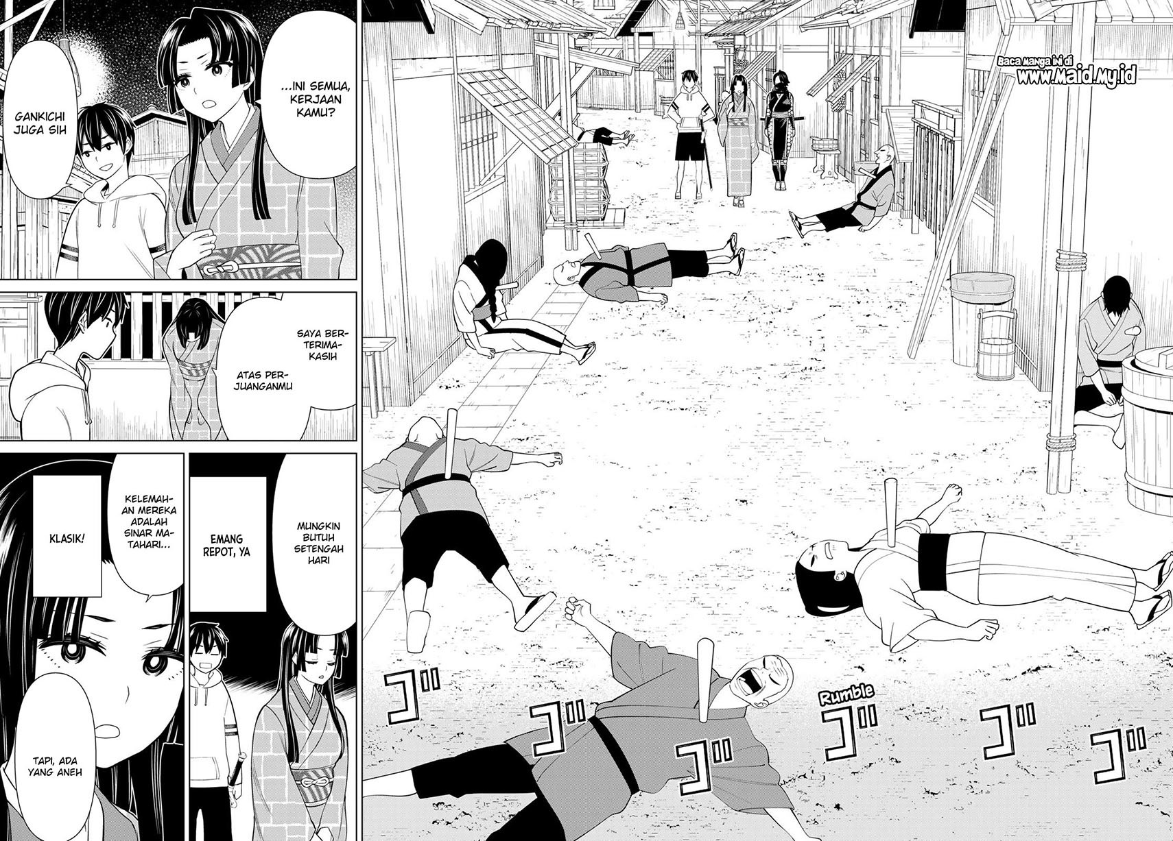 Jikan Teishi Yuusha Chapter 25 Gambar 35