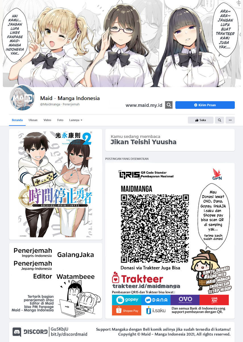 Baca  Jikan Teishi Yuusha Chapter 24 Gambar 2