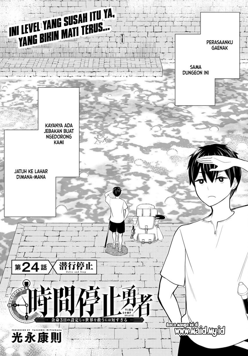Jikan Teishi Yuusha Chapter 24 Gambar 6