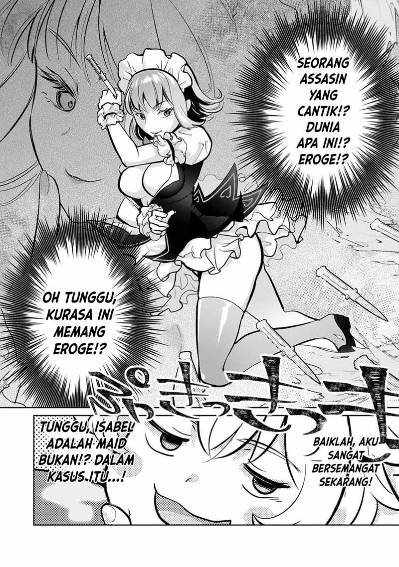 Eroge Tensei Unmei ni Aragau Kane Buta Kizoku no Funtouki Chapter 04 Gambar 11