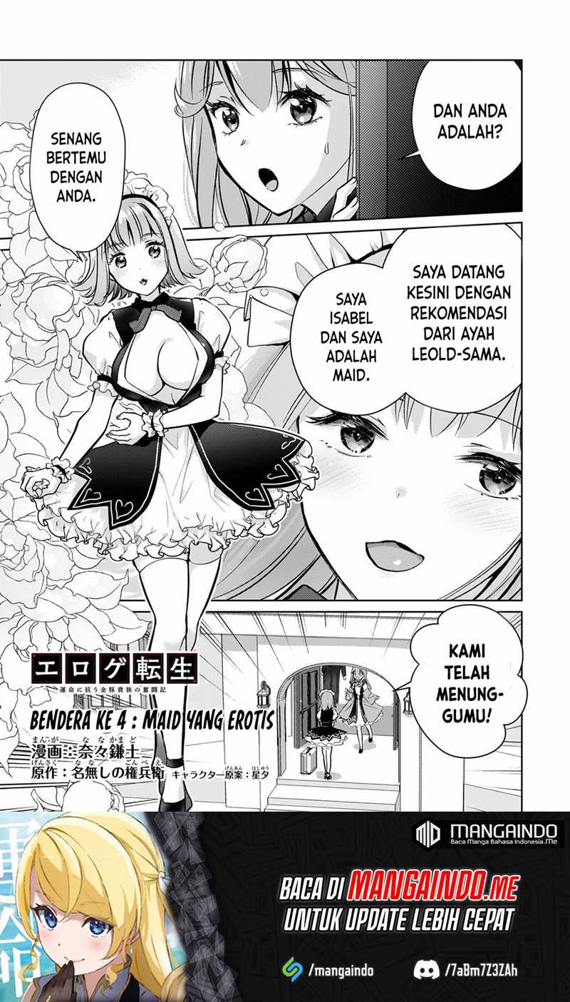 Baca Eroge Tensei Unmei ni Aragau Kane Buta Kizoku no Funtouki Chapter 04 Gambar 2